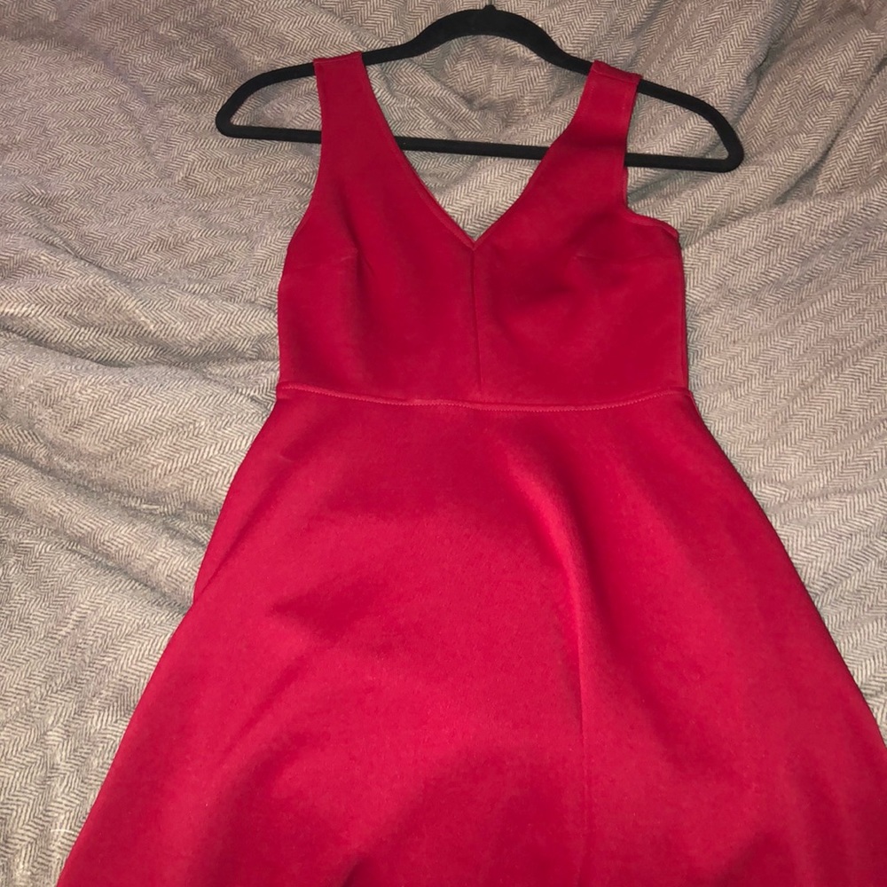 Red dress